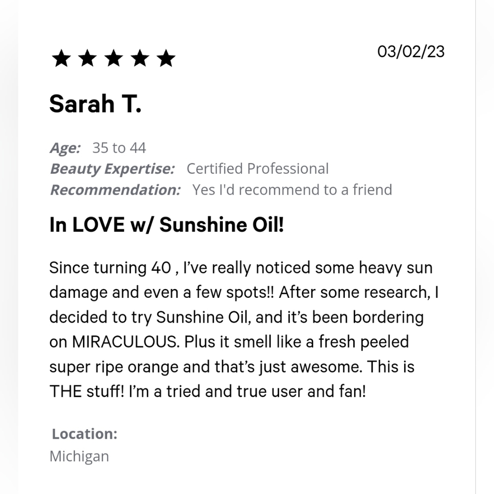 Sunshine Oil | Hydrating Face Oil | Milk Makeup Brand New In Box Authentic - Picture 12 of 15